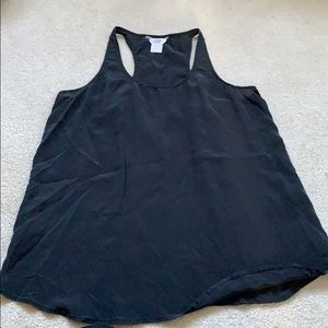 Black racerback top